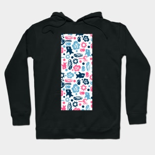 Surf Pattern Hoodie